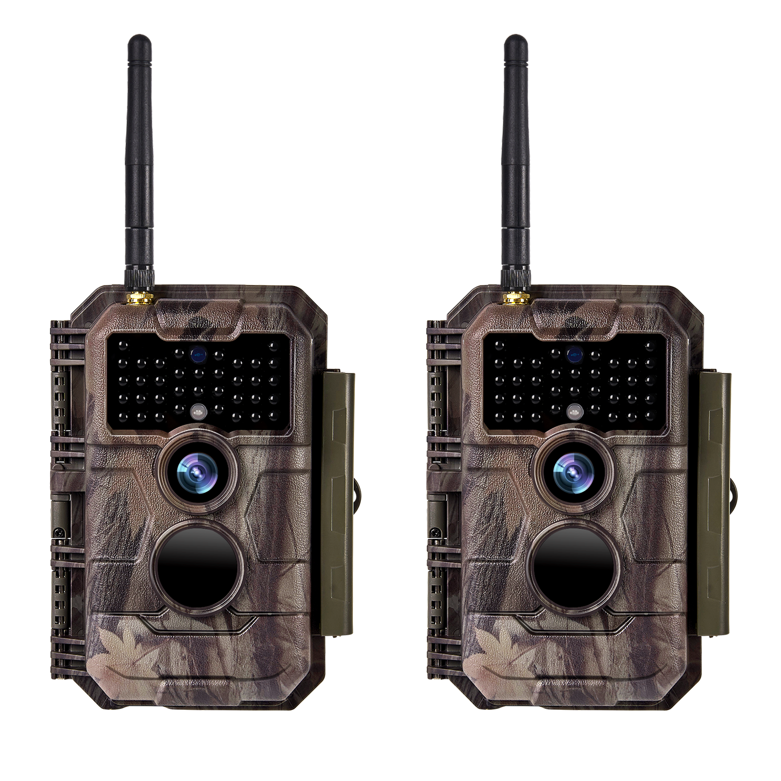 2-tlg. Wildkamera Wlan Fotofalle Jagdkamera Wildtierkamera 32MP 1296P 0,1s Schnelle Trigger Geschwindigkeit Nachtsicht Bewegungsmelder 110°PIR IP66 Wasserdichter | W600 Rot 2-tlg. Wildkamera Wlan Fotofalle Jagdkamera Wildtierkamera 32MP 1296P 0,1s Schnelle Trigger Geschwindigkeit Nachtsicht Bewegungsmelder 110°PIR IP66 Wasserdichter | W600 Rot von BlazeVideo
