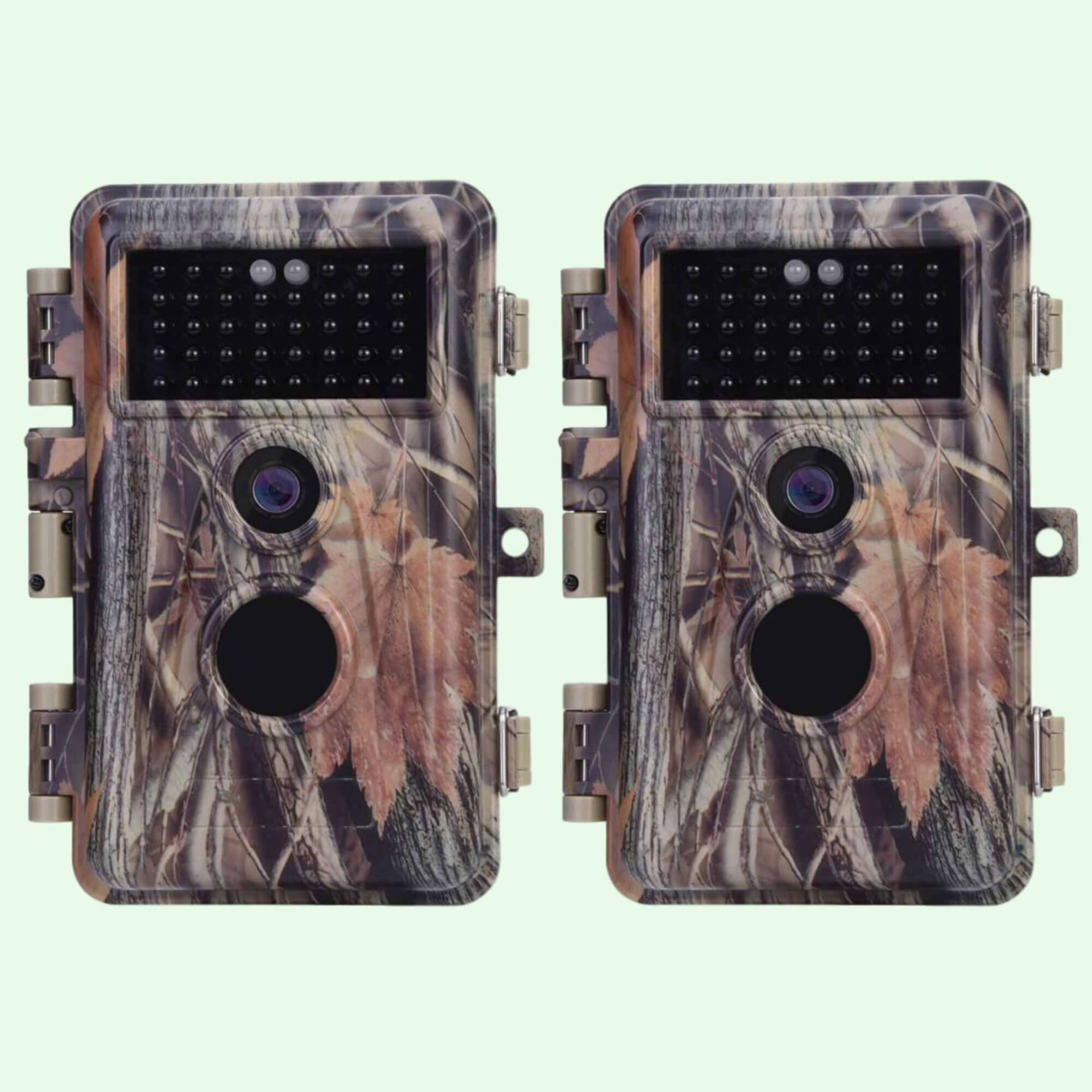2 tlg. Wildkameras 32MP 1296p mit Bewegungsmelder Nachtsicht Maximale Entfernung bis 75Füße, 0,3s Trigger Geschwindigkeit , IP66 Wasserdichter| A252 2 tlg. Wildkameras 32MP 1296p mit Bewegungsmelder Nachtsicht Maximale Entfernung bis 75Füße, 0,3s Trigger Geschwindigkeit , IP66 Wasserdichter| A252 von BlazeVideo