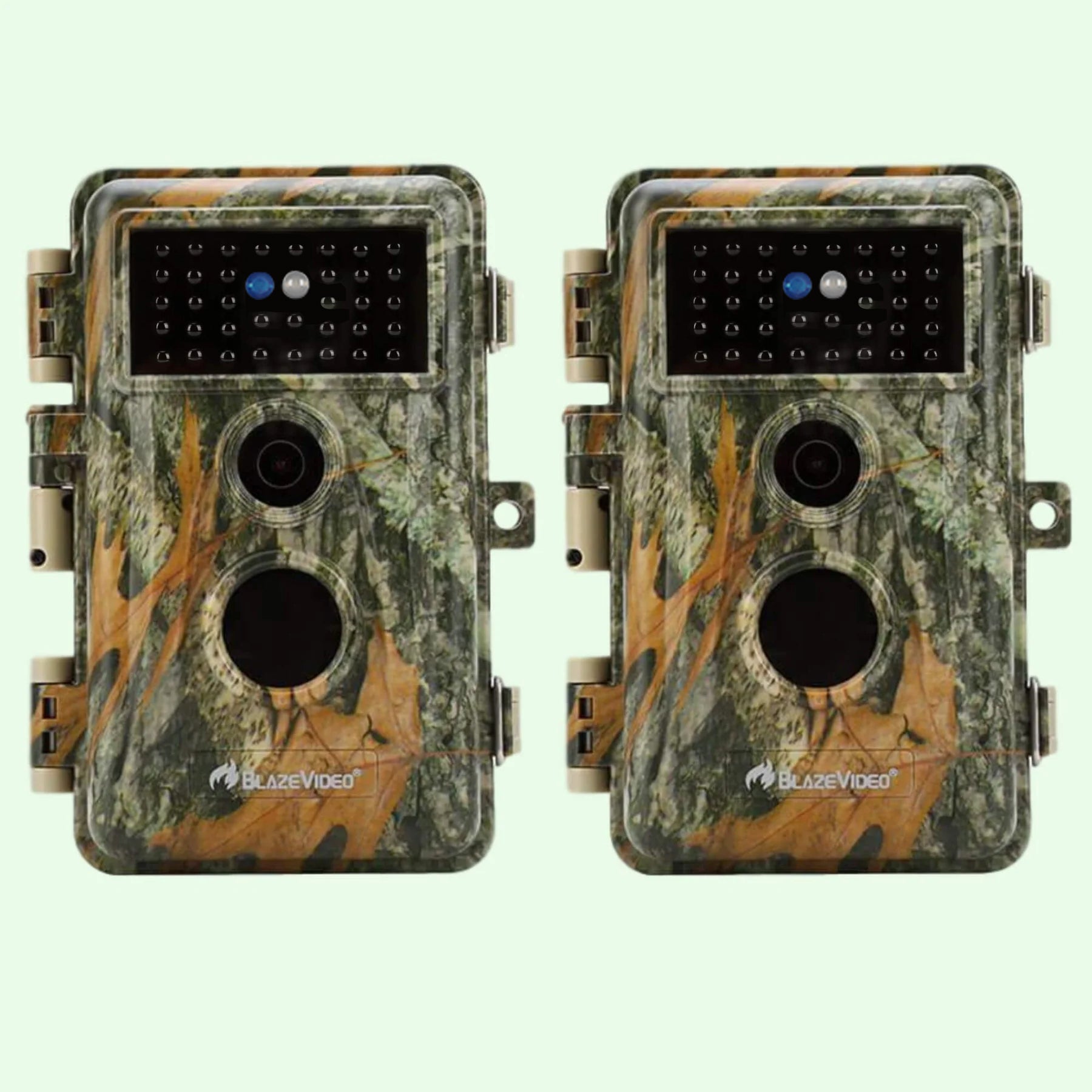 2-tlg. Wildtierkamera Jagd 32MP 1296p mit Bewegungsmelder Nachtsicht Maximale Entfernung bis 75Füße, 0,3s Trigger Geschwindigkeit , IP66 Wasserdichter| A252 2-tlg. Wildtierkamera Jagd 32MP 1296p mit Bewegungsmelder Nachtsicht Maximale Entfernung bis 75Füße, 0,3s Trigger Geschwindigkeit , IP66 Wasserdichter| A252 von BlazeVideo