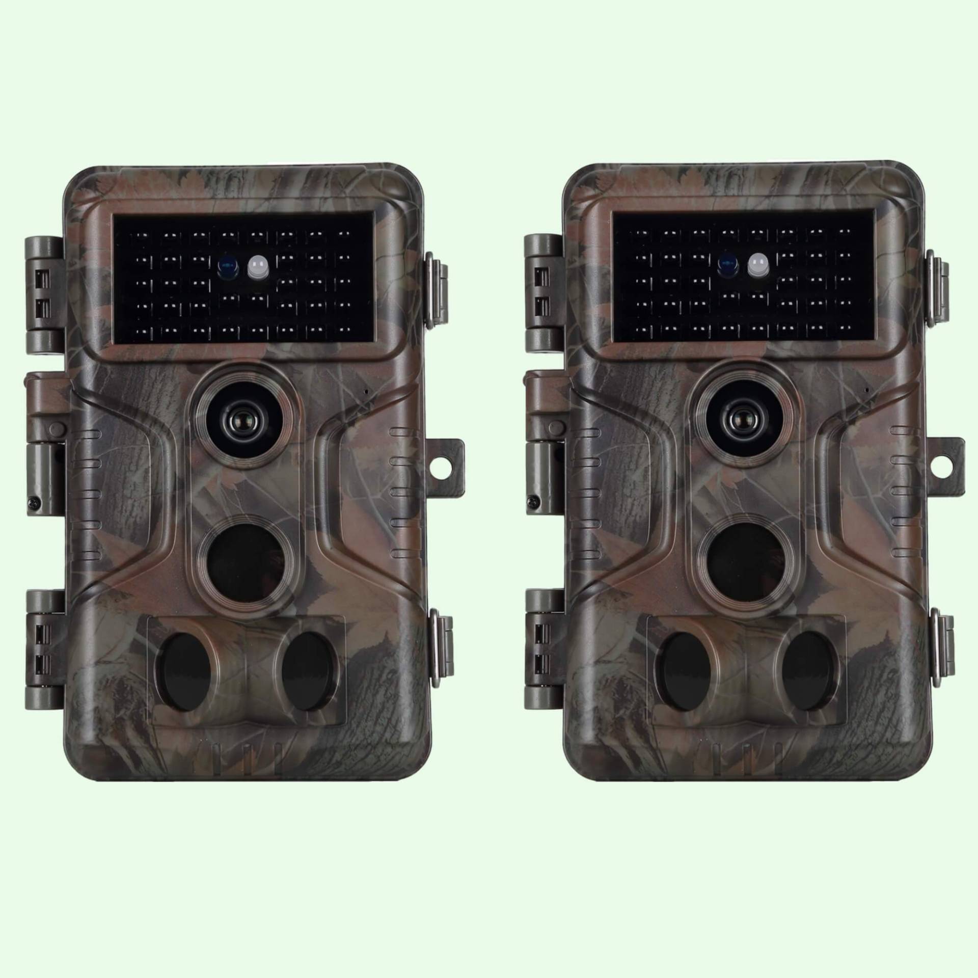 2tlg.Wildkameras 64MP 1296p Video mit Audio und Bewegungsmelder Nachtsicht max. Entfernung bis 100Füße, 0,1s Trigger Geschwindigkeit, Wasserdicht IP66 | A323 2tlg.Wildkameras 64MP 1296p Video mit Audio und Bewegungsmelder Nachtsicht max. Entfernung bis 100Füße, 0,1s Trigger Geschwindigkeit, Wasserdicht IP66 | A323 von BlazeVideo