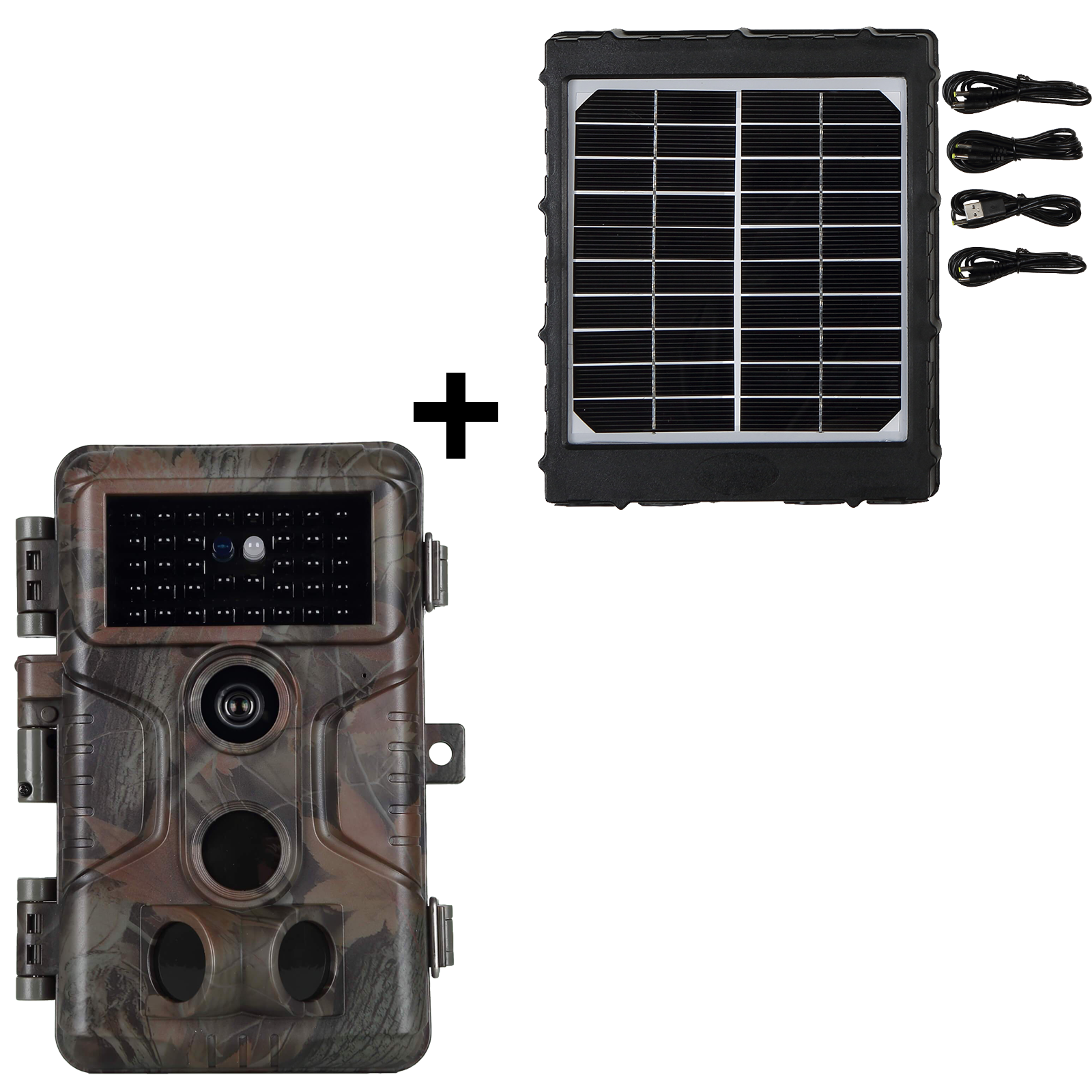 Bundle Wildkamera Wildtierkamera Jagdkamera 32MP 2304*1296p + Solarpanel-Kits 3W 8000mAh 12V/9V/6V Maximale Entfernung bis 90 Füße, 0,1s Auslöserzeit | A323 Bundle Wildkamera Wildtierkamera Jagdkamera 32MP 2304*1296p + Solarpanel-Kits 3W 8000mAh 12V/9V/6V Maximale Entfernung bis 90 Füße, 0,1s Auslöserzeit | A323 von BlazeVideo