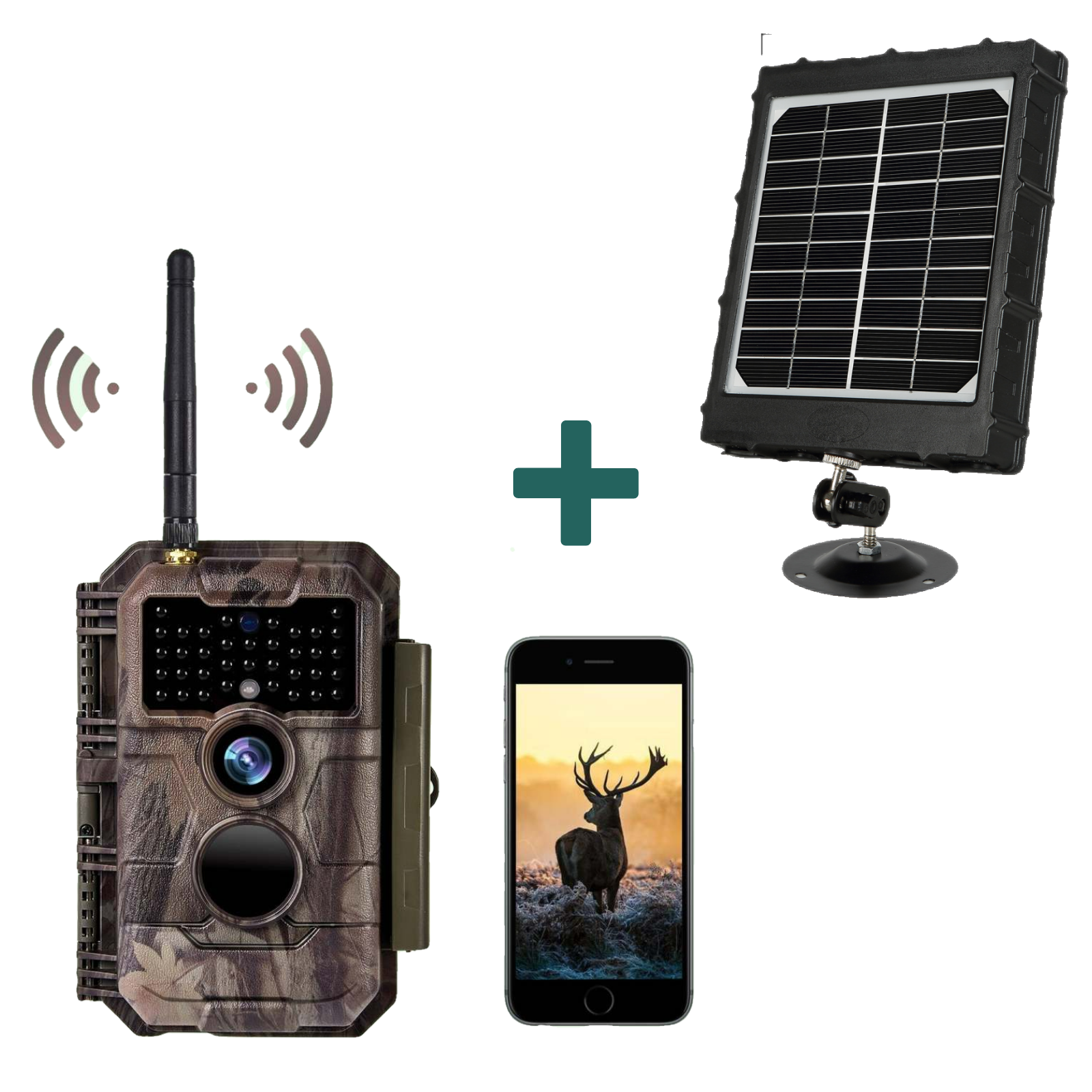 Bundle Wildkamera Wildtierkamera Jagdkamera Wlan 32MP 1296P 0,1s Auslöserzeit Bewegungsmelder 110°PIR und Solarpanel-Kits 8000mAh 12V/9V/6V| W600 Rot Bundle Wildkamera Wildtierkamera Jagdkamera Wlan 32MP 1296P 0,1s Auslöserzeit Bewegungsmelder 110°PIR und Solarpanel-Kits 8000mAh 12V/9V/6V| W600 Rot von BlazeVideo