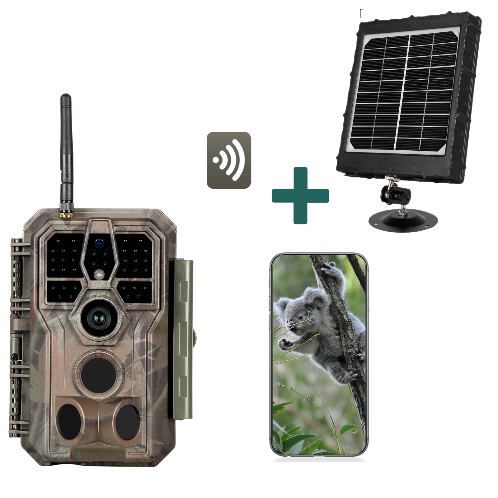 Bundle Wildkamera Wildtierkamera Jagdkamera Wlan 32MP 1296P 0,1s Auslöserzeit Bewegungsmelder 120°PIR und Solarpanel-Kits 8000mAh 12V/9V/6V | A280W Braun Bundle Wildkamera Wildtierkamera Jagdkamera Wlan 32MP 1296P 0,1s Auslöserzeit Bewegungsmelder 120°PIR und Solarpanel-Kits 8000mAh 12V/9V/6V | A280W Braun von BlazeVideo