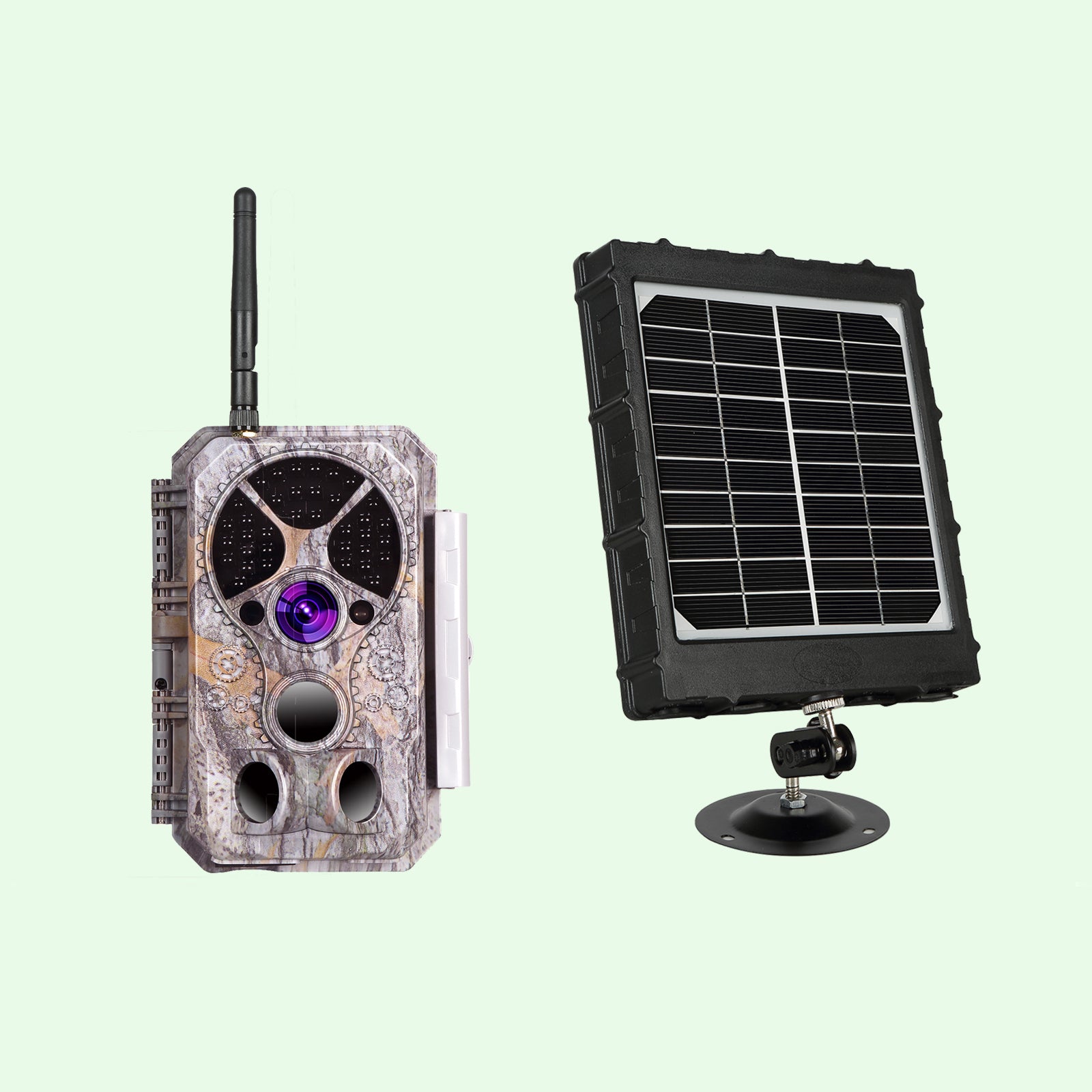 Bundle Wildkamera Wildtierkamera Jagdkamera Wlan 32MP 1296P 0,1s Auslöserzeit Bewegungsmelder 120°PIR und Solarpanel-Kits 8000mAh 12V/9V/6V | A350W Graun Bundle Wildkamera Wildtierkamera Jagdkamera Wlan 32MP 1296P 0,1s Auslöserzeit Bewegungsmelder 120°PIR und Solarpanel-Kits 8000mAh 12V/9V/6V | A350W Graun von BlazeVideo