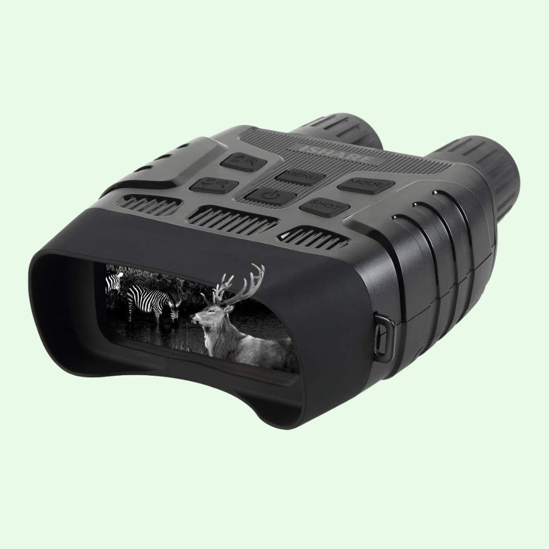 NightOwl 300m Digitales Nachtsichtgerät Binokular 7x31mm 2.31" TFT LCD Bildschirm, 4X mit digitaler Zoom-Funktion, Infrarotbeleuchtung NightOwl 300m Digitales Nachtsichtgerät Binokular 7x31mm 2.31" TFT LCD Bildschirm, 4X mit digitaler Zoom-Funktion, Infrarotbeleuchtung von BlazeVideo