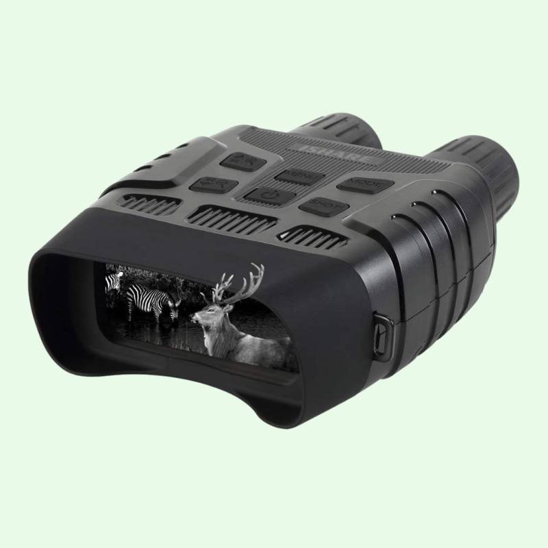 NightOwl 300m Digitales Nachtsichtgerät Binokular 7x31mm 2.31" TFT LCD Bildschirm, 4X mit digitaler Zoom-Funktion, Infrarotbeleuchtung von BlazeVideo