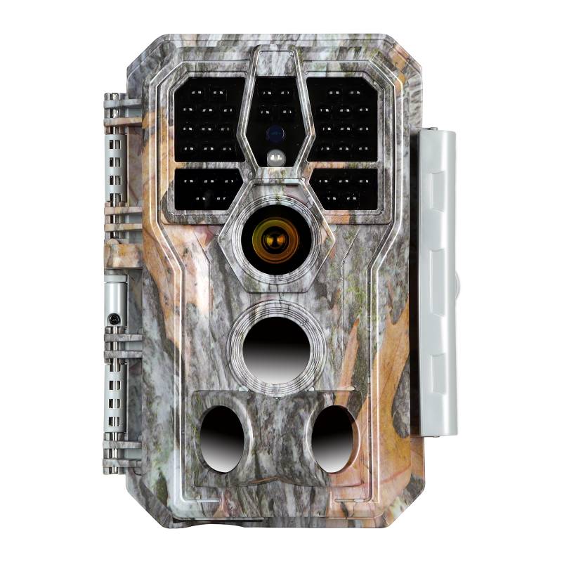 Wildkamera 32MP 1296p mit Audio und Bewegungsmelder Nachtsicht Max. Entfernung bis 100 Füße, 0,1s Trigger Geschwindigkeit , IP66| A280 von BlazeVideo