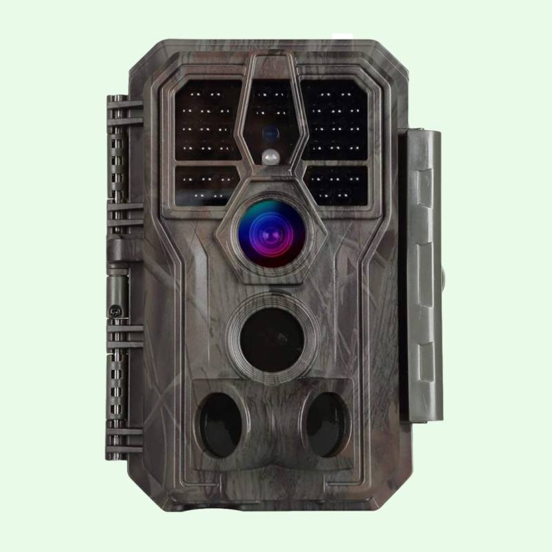 Wildkamera 32MP 1296p mit Audio und Bewegungsmelder Nachtsicht Max. Entfernung bis 100 Füße, 0,1s Trigger Geschwindigkeit , IP66 Wasserdichter| A280 von BlazeVideo