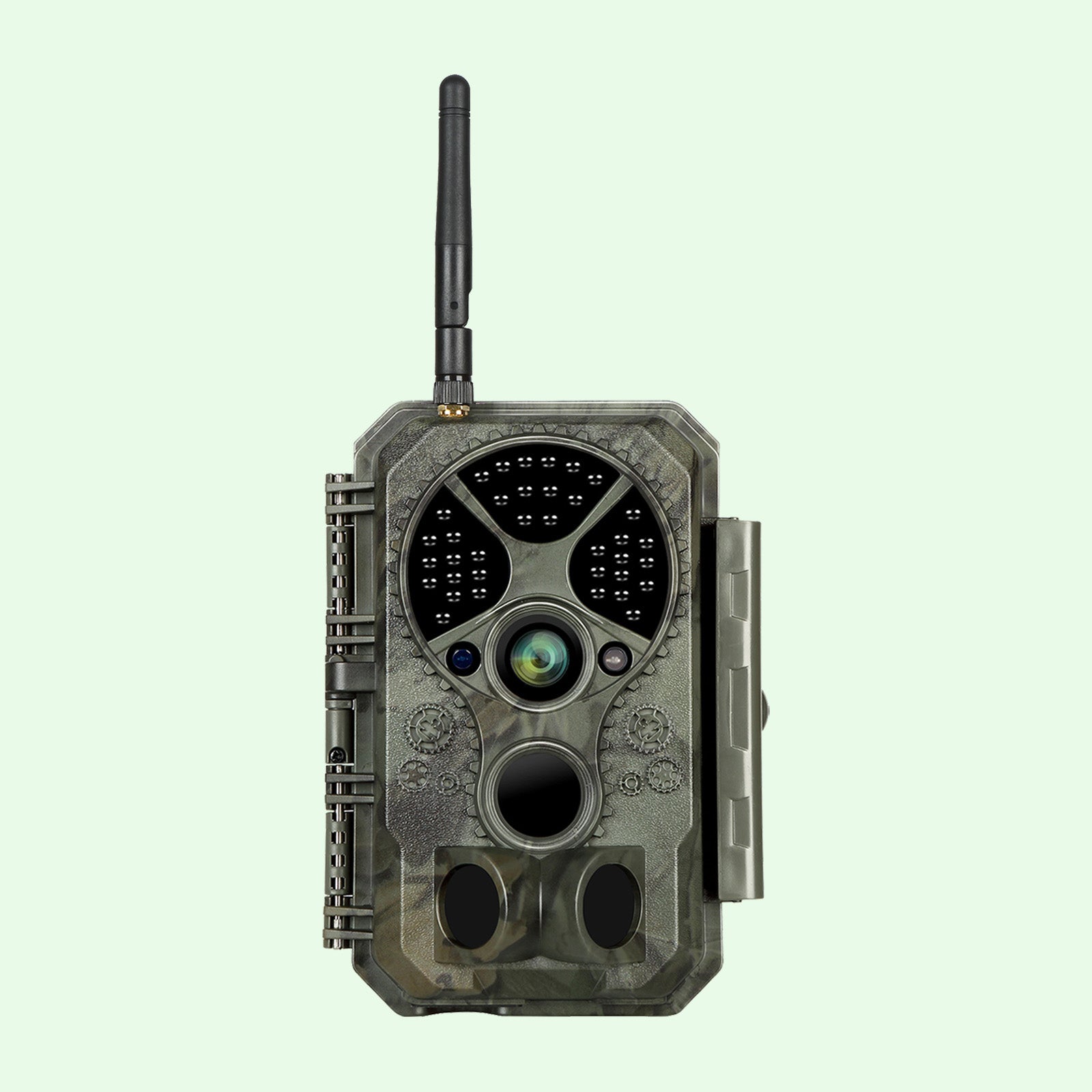 Wildkamera Wlan Fotofalle Jagdkamera Wildtierkamera 48MP 1296P 0,1s Schnelle Trigger Geschwindigkeit Nachtsicht Bewegungsmelder 120°PIR IP66 Wasserdichter | A350W Grün Wildkamera Wlan Fotofalle Jagdkamera Wildtierkamera 48MP 1296P 0,1s Schnelle Trigger Geschwindigkeit Nachtsicht Bewegungsmelder 120°PIR IP66 Wasserdichter | A350W Grün von BlazeVideo