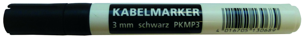 PKMP3 Kabelmarker 3mm Schwarz von Bleispitz GmbH