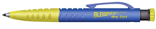 BLEISPITZ Dry 2in1 | Druckbleistift & Tieflochmarker in einem | Handwerker Druckbleistift | Integrierter Anspitzer | Profi-Qualität BLEISPITZ Dry 2in1 | Druckbleistift & Tieflochmarker in einem | Handwerker Druckbleistift | Integrierter Anspitzer | Profi-Qualität von Bleispitz