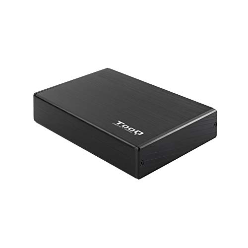 TQE-3527B 3,5 Zoll externes SATA-Festplattengehäuse mit USB 3.0-Anschluss, schwarzes Design, ideal für schnelle und effiziente Speichererweiterung, kompatibel mit Systemen von Blendend