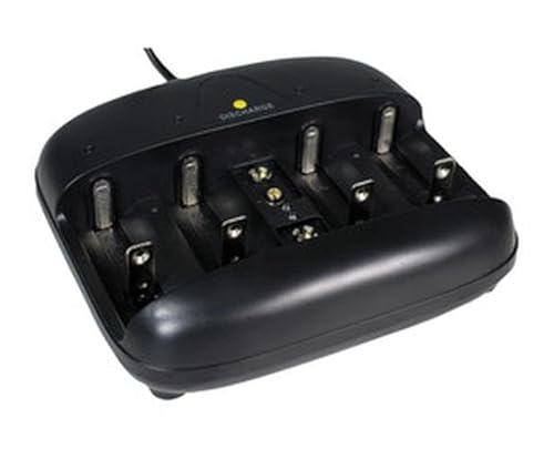 【Universal Akku-Ladegerät/Entlader】 Ideal, um Ihre Batterien bereit zu halten. Kompatibel mit verschiedenen Typen, bietet schnelles Laden und sicheres Entladen für optimale Leistung. von Blendend