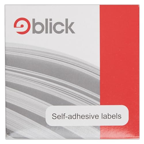 Blick RS00811 Display-Etikett, 19 mm x 25 mm, Weiß von Blick