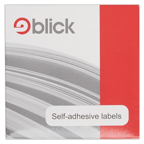 Blick RS00871 Display-Etikett, 24 mm x 37 mm, Weiß von Blick