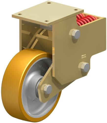 Blickle 285643 BSFN-GTH 252K Bockrolle gefedert Rad-Durchmesser: 250mm Tragfähigkeit (max.): 2200kg von Blickle