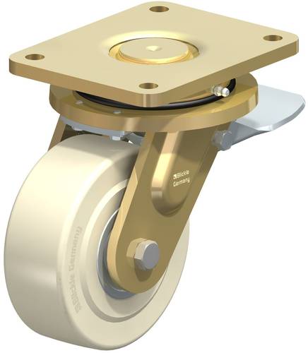 Blickle 610006 LS-GSPO 150K-35-ST Lenkrolle mit Feststeller Rad-Durchmesser: 150mm Tragfähigkeit (m von Blickle