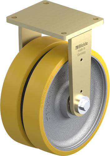 Blickle 618405 BSD-GTH 362K Doppel-Bockrolle Rad-Durchmesser: 360mm Tragfähigkeit (max.): 4500kg 1S von Blickle