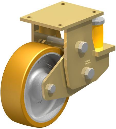 Blickle 631606 BSFE-GTH 252K Bockrolle gefedert Rad-Durchmesser: 250mm Tragfähigkeit (max.): 1800kg von Blickle