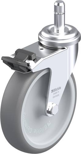 Blickle 635672 LRA-TPA 100G-FI-ES Lenkrolle mit Feststeller Rad-Durchmesser: 100mm Tragfähigkeit (m von Blickle