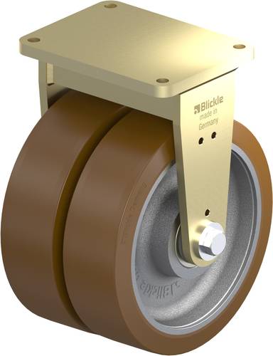 Blickle 754212 BSD-GB 504K Doppel-Bockrolle Rad-Durchmesser: 500mm Tragfähigkeit (max.): 12000kg 1S von Blickle