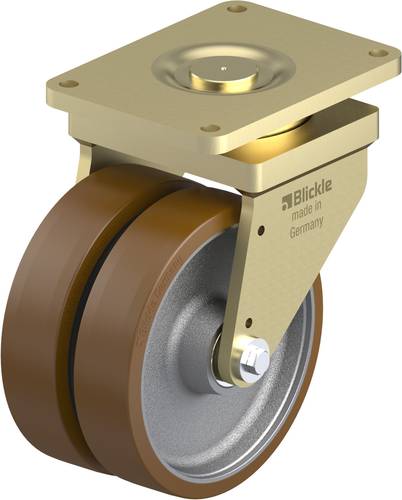 Blickle 755018 LSD-GB 404K-42 Doppel-Lenkrolle Rad-Durchmesser: 400mm Tragfähigkeit (max.): 6800kg von Blickle