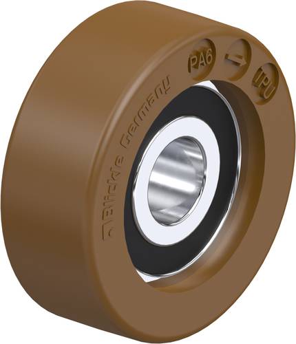 Blickle 757448 FPU 30x11/8-7K Führungsrolle Rad-Durchmesser: 30mm Tragfähigkeit (max.): 25kg 1St. von Blickle