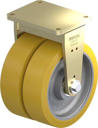 Blickle 759457 BSD-GTH 504K Doppel-Bockrolle Rad-Durchmesser: 500mm Tragfähigkeit (max.): 12000kg 1 von Blickle