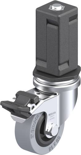 Blickle 847951 LRA-VPA 50G-FI-EV05 Lenkrolle mit Feststeller Rad-Durchmesser: 50mm Tragfähigkeit (m von Blickle