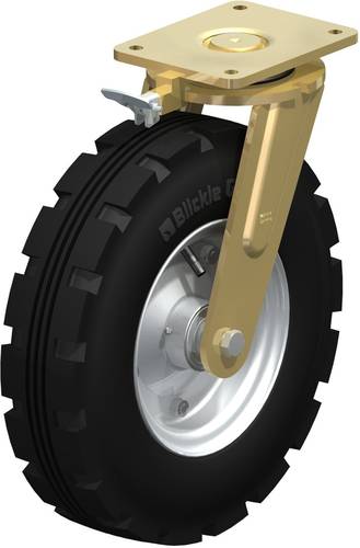 Blickle 852130 LS-PS 432K-RI4 Lenkrolle mit Feststeller Rad-Durchmesser: 420mm Tragfähigkeit (max.) von Blickle