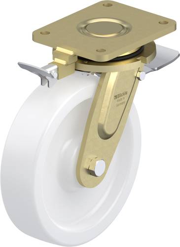 Blickle 853061 LS-SPO 250G-ST-RI4 Lenkrolle mit Feststeller Rad-Durchmesser: 250mm Tragfähigkeit (m von Blickle