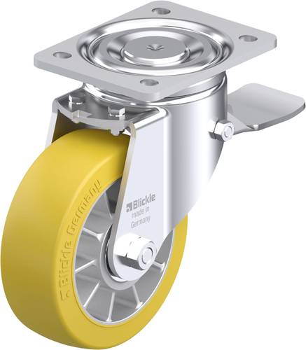 Blickle 936673 LH-ALTH 152K-ST Stahlblech-Lenkrolle Rad-Durchmesser: 150mm Tragfähigkeit (max.): 90 von Blickle