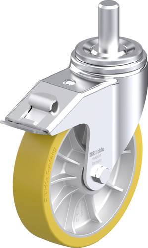 Blickle 936731 LHZ-ALTH 202K-FI Stahlblech-Lenkrolle Rad-Durchmesser: 200mm Tragfähigkeit (max.): 9 von Blickle