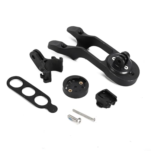 Fahrrad-Computer-Fronthalterung, Adapter für H11-Lenker, Computerhalterung für Garmin-Fahrräder, stabile ABS-Konstruktion, inklusive Gummiband und Schrauben für einfache Installation Fahrrad-Computer-Fronthalterung, Adapter für H11-Lenker, Computerhalterung für Garmin-Fahrräder, stabile ABS-Konstruktion, inklusive Gummiband und Schrauben für einfache Installation von BlissfulAbode