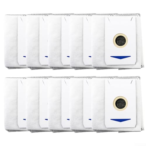 Optimale Staubsaugerleistung mit Staubsaugerbeutel für T30 PRO OMNI T30 Max T30 DDX14 (10 Stück) von BlissfulAbode