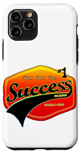 "Delicious Success. #1. Deserved and Earned" Grafikdesign Hülle für iPhone 11 Pro von Blissteria