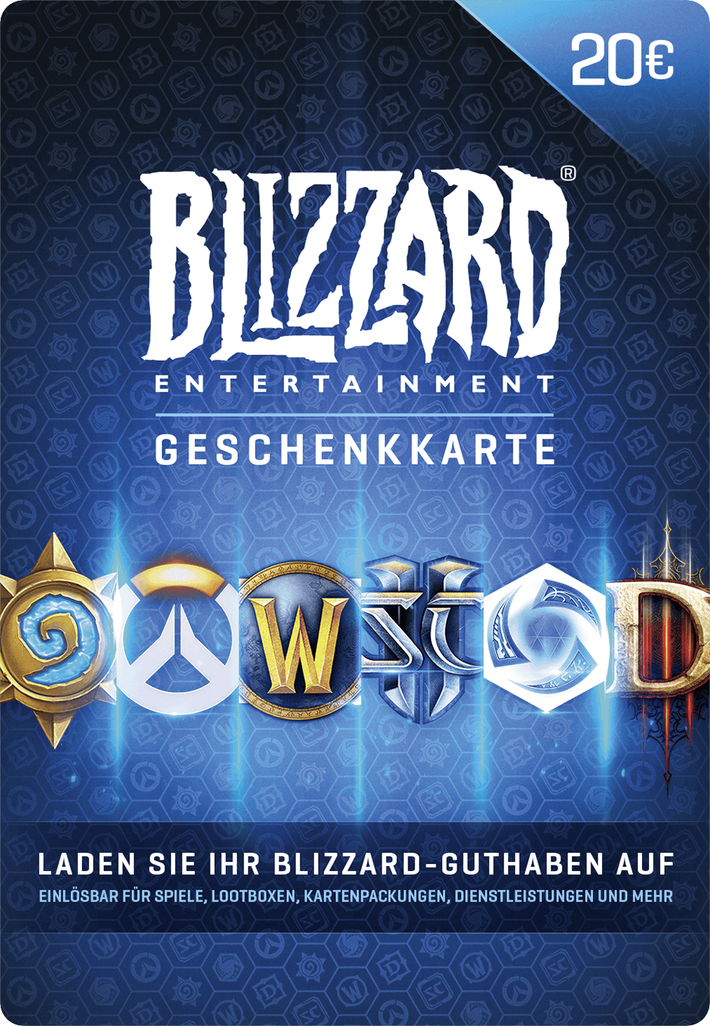 Blizzard Guthabenkarte€20,- von Blizzard