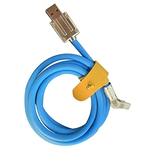 Blmirror 120W 6A Superschnelllade-Typ-C-Flüssigkeitsdatenkabel für Smartphone Pixel Bold Blau 1M Blmirror 120W 6A Superschnelllade-Typ-C-Flüssigkeitsdatenkabel für Smartphone Pixel Bold Blau 1M von Blmirror