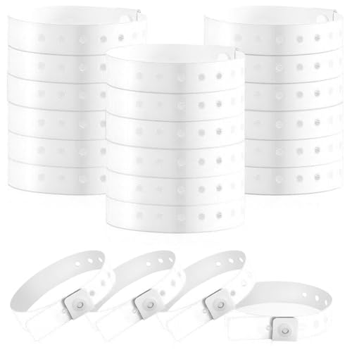 Blmirror 300 Stück Neon-Armbänder Aus Kunststoff, Vinyl-Armbänder, Armbänder, Plastikarmbänder, Party-Armbänder, von Blmirror