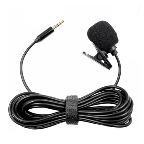 Blmirror Ansteckmikrofon Mikrofon Stereo-Audio Mini-Kabelmikrofon 3,5-Mm-Stecker für Mobiltelefon Tablet-Laptop Blmirror Ansteckmikrofon Mikrofon Stereo-Audio Mini-Kabelmikrofon 3,5-Mm-Stecker für Mobiltelefon Tablet-Laptop von Blmirror
