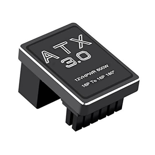 Blmirror Grafikkarten-GPU-Netzteiladapter 180-Grad-U-Drehanschluss 12+4P 16P auf 16P für Desktop-Chassis-Karte Wire-A Blmirror Grafikkarten-GPU-Netzteiladapter 180-Grad-U-Drehanschluss 12+4P 16P auf 16P für Desktop-Chassis-Karte Wire-A von Blmirror