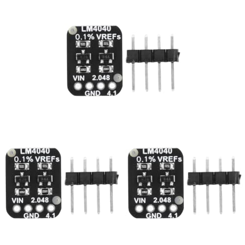 Blmirror LM4040 Präzisions-Spannungsreferenzmodul 2,048V 4,096V Spannungsreferenzquellenplatine 0,1% Genauigkeit für Mikrocontroller C Blmirror LM4040 Präzisions-Spannungsreferenzmodul 2,048V 4,096V Spannungsreferenzquellenplatine 0,1% Genauigkeit für Mikrocontroller C von Blmirror