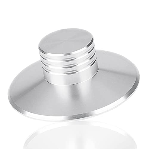 Blmirror LP Vinyl Plattenspieler Balanced Metal Disc Stabilizer Weight Clamp Plattenspieler HiF Silber Blmirror LP Vinyl Plattenspieler Balanced Metal Disc Stabilizer Weight Clamp Plattenspieler HiF Silber von Blmirror