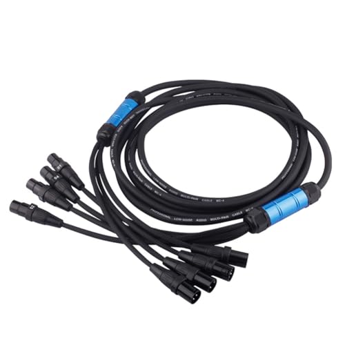 Blmirror Snake-Kabel 4 12-Kanal-XLR-Kabel 3-Polig Männlich zu Weiblich Multi-Media-Professionelles Audio-Verlängerungs-Stage-Verlängerungskabel 10M Blmirror Snake-Kabel 4 12-Kanal-XLR-Kabel 3-Polig Männlich zu Weiblich Multi-Media-Professionelles Audio-Verlängerungs-Stage-Verlängerungskabel 10M von Blmirror