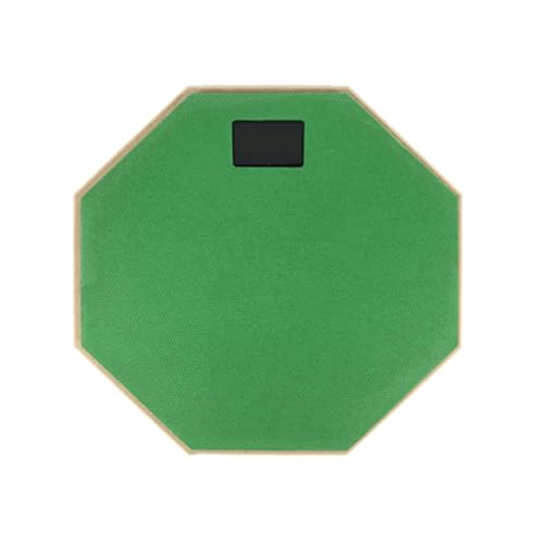 Blmirror Übungs-Drum-Pad zum Schlagzeugspielen, Doppelseitig, Geräuschlos, Übungs-Drum-Pad, Snare-Übungs-Pad, Grün Blmirror Übungs-Drum-Pad zum Schlagzeugspielen, Doppelseitig, Geräuschlos, Übungs-Drum-Pad, Snare-Übungs-Pad, Grün von Blmirror