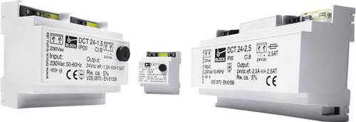 Block DCT 24-1,5 Ungeregelte Gleichstromversorgung 24 V/DC 1.5A 36W Anzahl Ausgänge:1 x Inhalt 1St. Block DCT 24-1,5 Ungeregelte Gleichstromversorgung 24 V/DC 1.5A 36W Anzahl Ausgänge:1 x Inhalt 1St. von Block