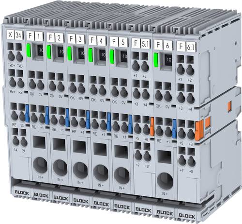 Block EB-2724-2120-0 Elektronischer Schutzschalter 24 V/DC 6A Anzahl Ausgänge:2 x Inhalt 1St. von Block