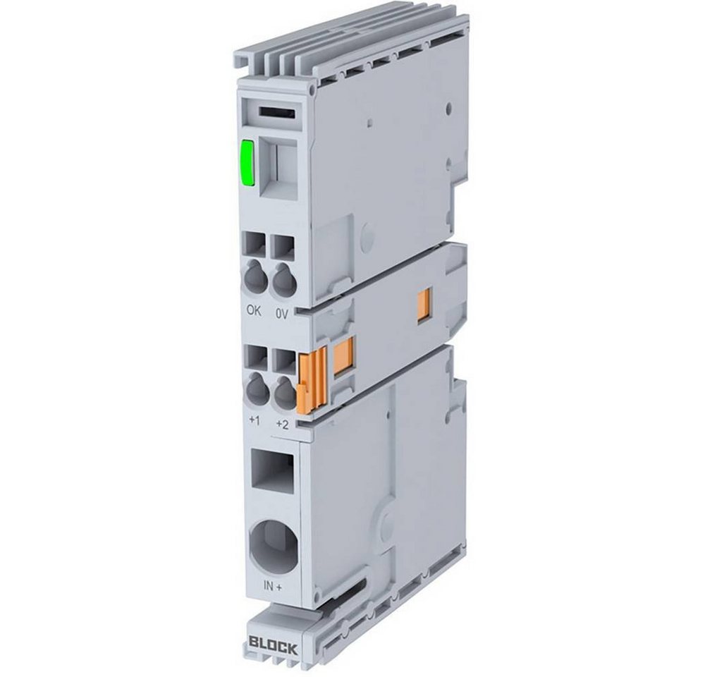 Block Elektronischer Schutzschalter mit Hutschienen-Netzteil Block Elektronischer Schutzschalter mit Hutschienen-Netzteil von Block