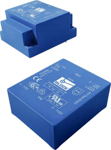 Block FL 42/9 Printtransformator 2 x 115V 2 x 9 V/AC 42 VA 2.33A Block FL 42/9 Printtransformator 2 x 115V 2 x 9 V/AC 42 VA 2.33A von Block