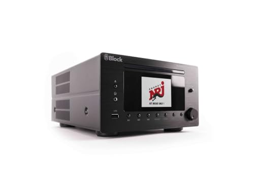 Block MHF-900 Solo CD-Internet-Receiver Mikroanlage (Farbe: saphirschwarz) von Block
